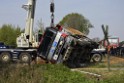 Schwerer VU LKW Zug Bergheim Kenten Koelnerstr P455